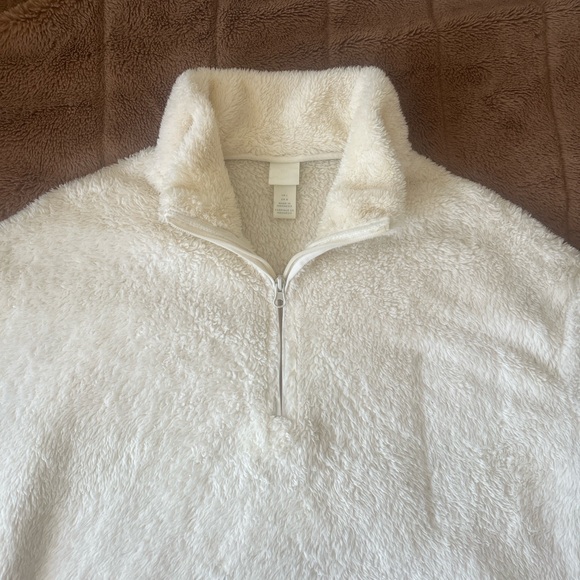 H&M Cream Fleece Jacket - Picture 2 of 5